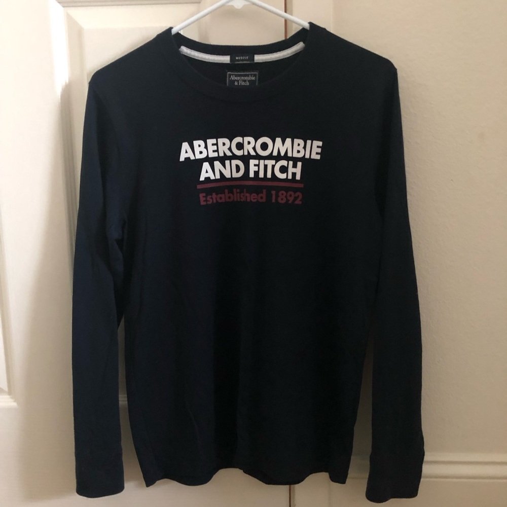 Abercrombie & Fitch Long Sleeves Muscle Tee